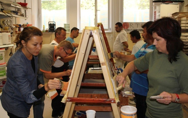 Aplikačné školenia nanášania dizajnérskych omietok a farieb ARTHE