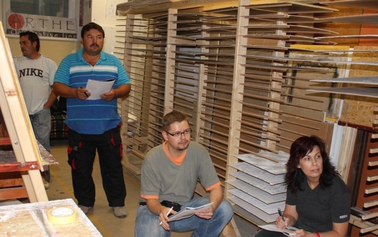 Aplikačné školenia nanášania dizajnérskych omietok a farieb ARTHE