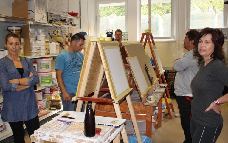 Aplikačné školenia nanášania dizajnérskych omietok a farieb ARTHE